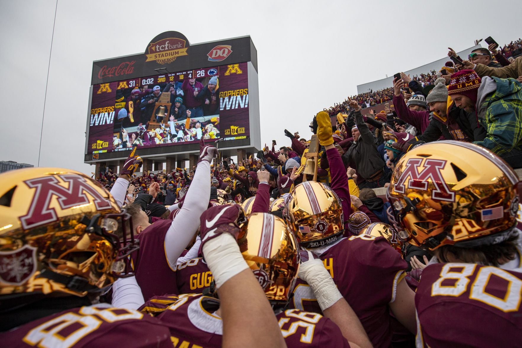NCAA Football: Penn State at Minnesota